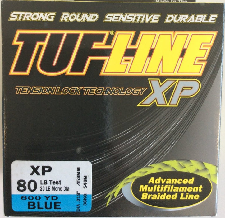TUF-LINE XP 80lb 600yd Blue - Bait Tackle Store