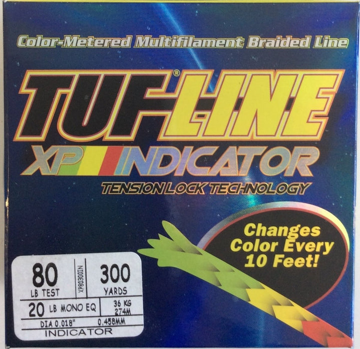 TUF-LINE XP 80lb 300yd Indicator - Bait Tackle Store