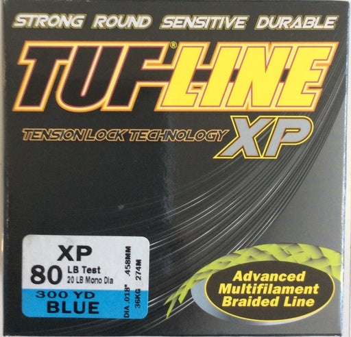 TUF-LINE XP 80lb 300yd Blue - Bait Tackle Store
