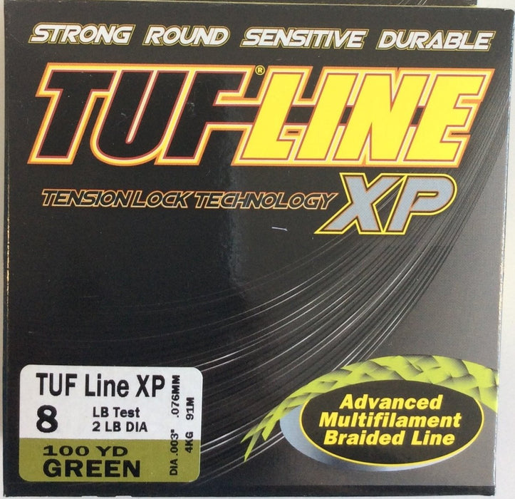 TUF-LINE XP 8lb 100yd Green - Bait Tackle Store