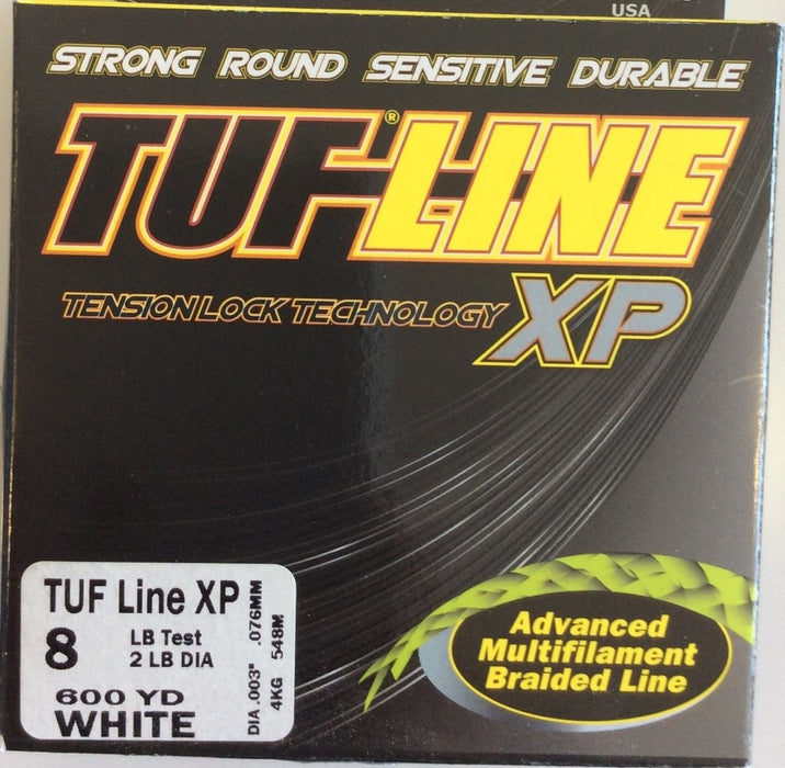 TUF-LINE XP 8lb 600yd White - Bait Tackle Store