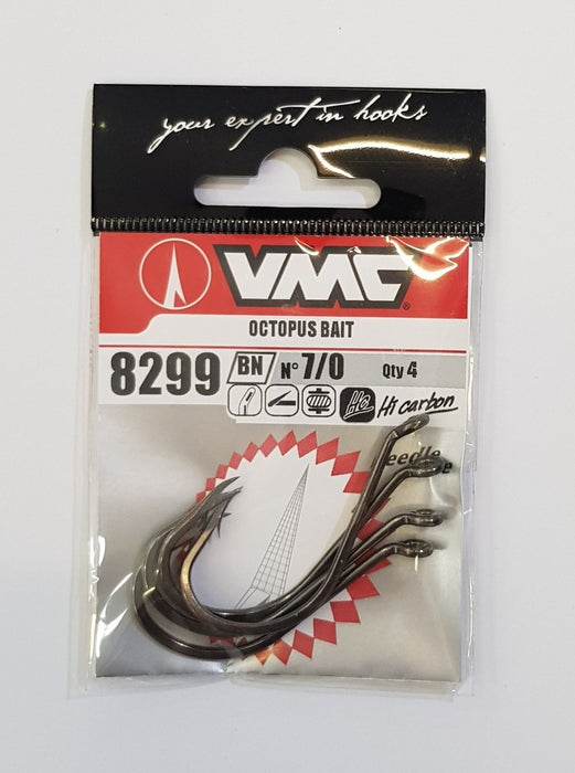 VMC 8299 OCTOPUS BAIT (Black) 7/0 - Bait Tackle Store