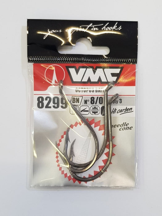 VMC 8299 OCTOPUS BAIT (Black) 8/0 - Bait Tackle Store