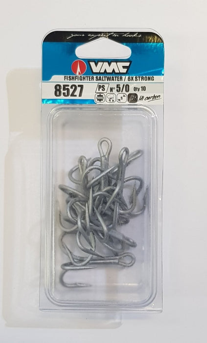 VMC 8527 6X Treble Hooks 5/0 - Bait Tackle Store