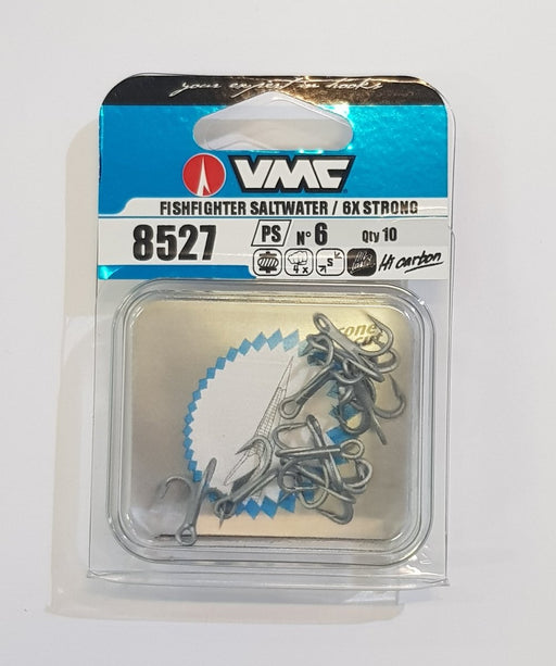 VMC 8527 6X Treble Hooks
