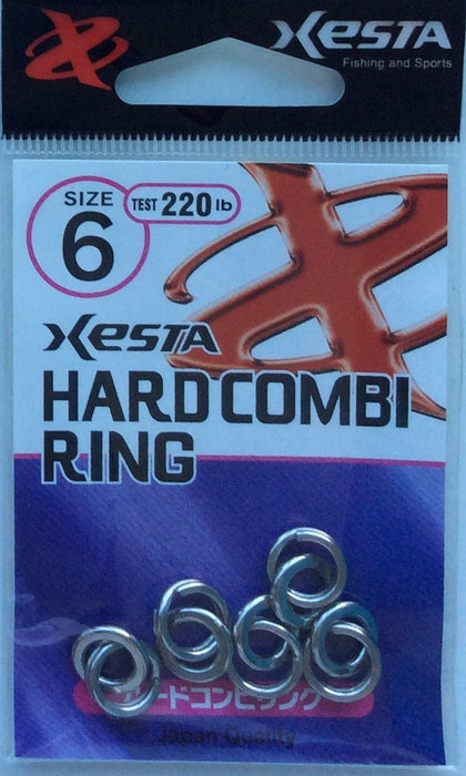 XESTA Hard Combi Ring #6 220lb - Bait Tackle Store