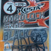 XESTA Hard Lock Snap Black #4 270lb - Bait Tackle Store