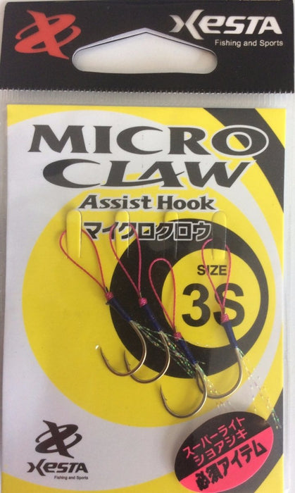 XESTA Micro Claw Single 3S - Bait Tackle Store