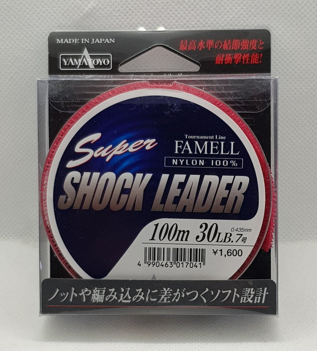 YAMATOYO Famell Super Nylon Shock Leader 100m 30lb - Bait Tackle Store